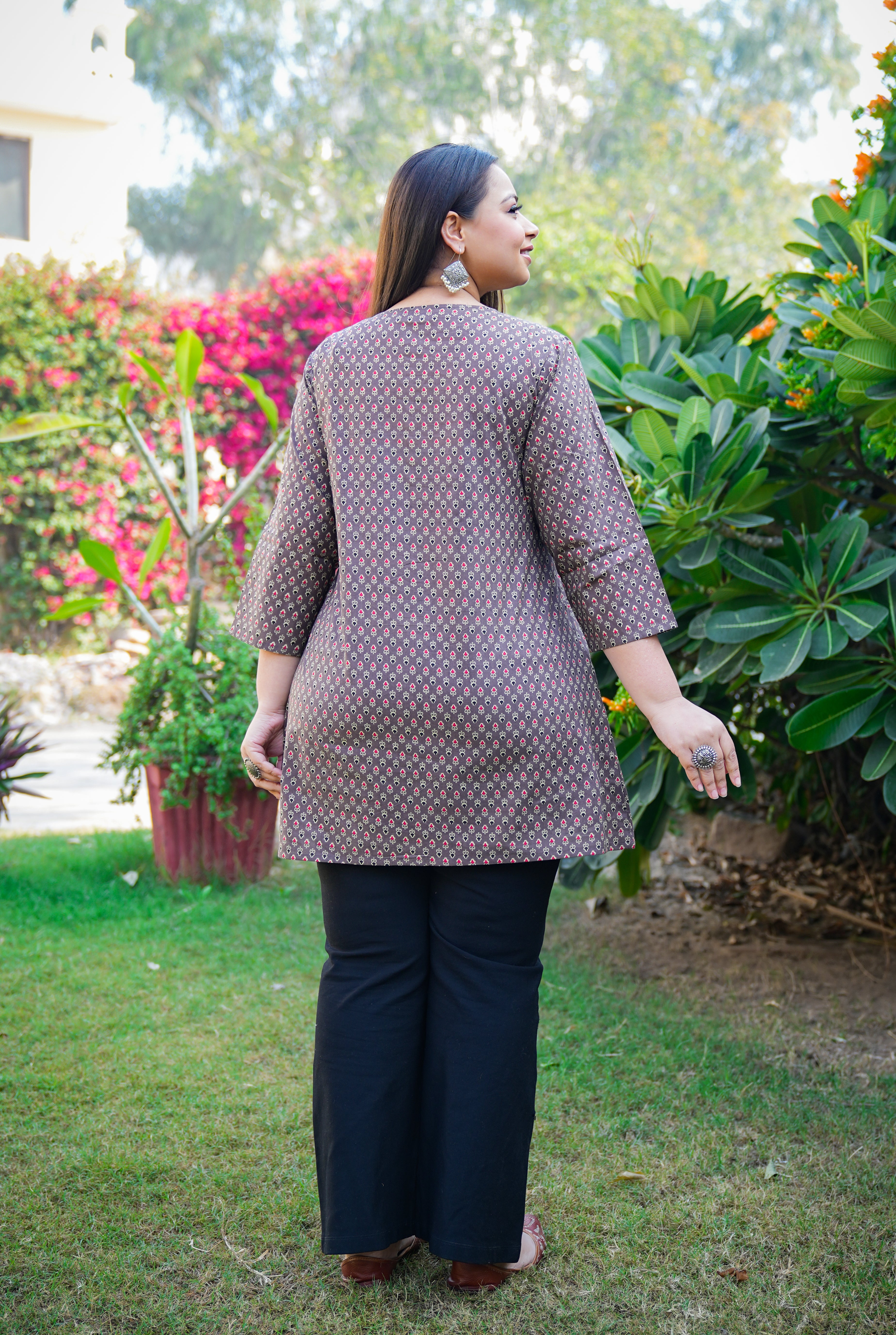 Buy SAMSIDDHI Womens Rayon Embroidered Western Top | Western Kurta Kurti |  Girls Top | Embroidered Short Kurta | Short Kurti (White-XXL) Online at  Best Prices in India - JioMart.
